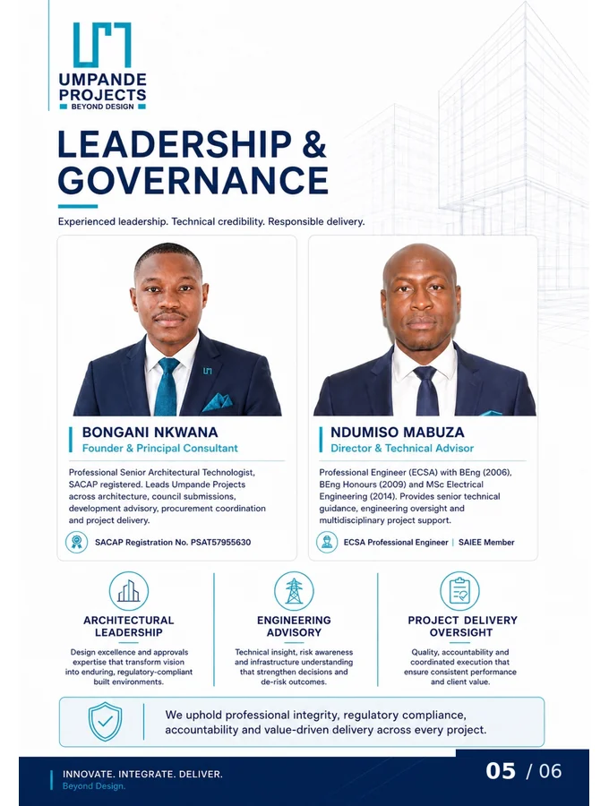 Leadership and governance