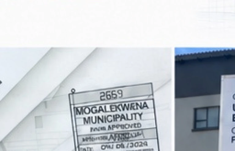 Approved project site board and proof of approval